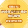 茨城県民おすすめNIPT施設ランキング【新型出生前診断】