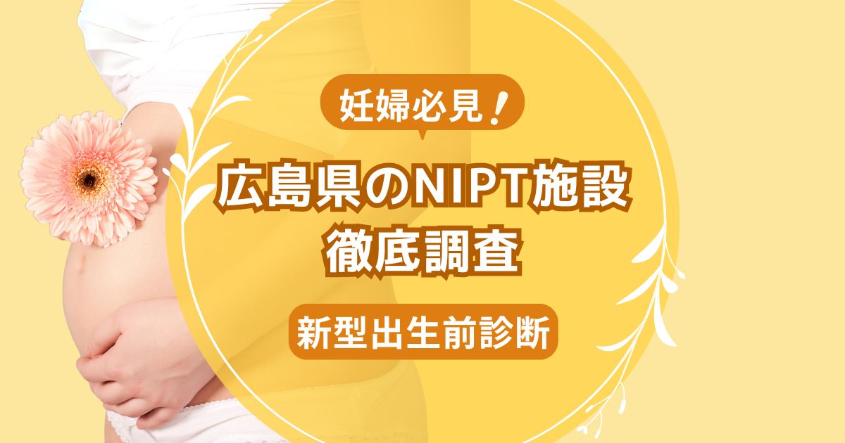 広島県民おすすめNIPT施設ランキング【新型出生前診断】