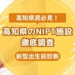 高知県民おすすめNIPT施設ランキング【新型出生前診断】