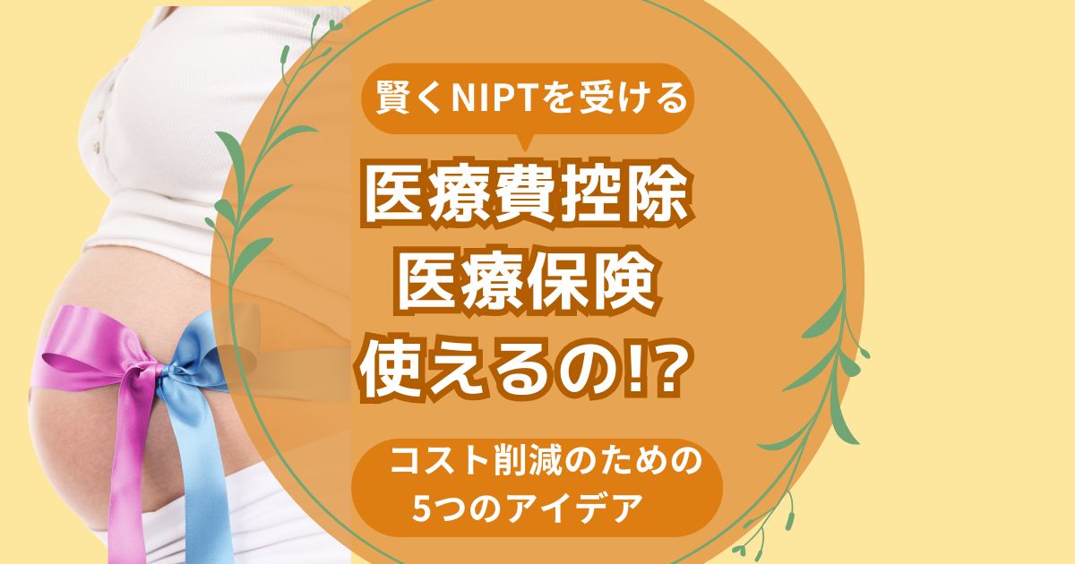 医療費控除・医療費保険はNIPTに使えるのか